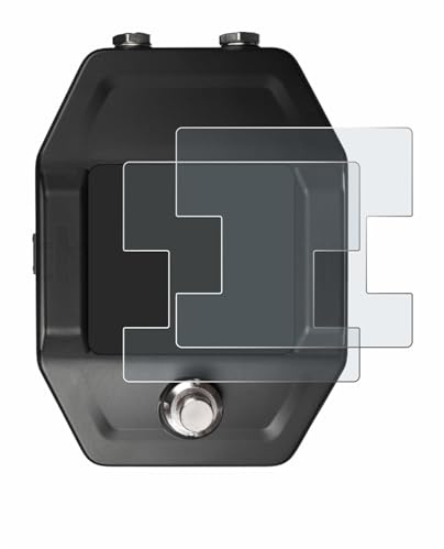 BROTECT Schutzfolie für Shure GLXD16+ | 2 Stück Entspiegelnder Displayschutz Made in Germany Matte Displayschutz-Folie Anti-Reflex Anti-Fingerprint Einfache Montage