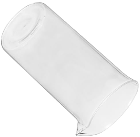 LABRIMP Coffee Press Replacement Cup Glass for Beverages Lightweight Compatible with Various Press-style Coffee Makers