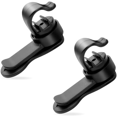 EIHI 2 StückMagnetic Tube Clip,Trinkschlauch Clips,Abnehmbare Trinkrucksack Clamp Magnetschlauchhalter,Tactical Trinksystem Halterung für Trinkschlauch für Camping Wandern,Schwarz