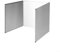 BlesConi Paraschizzi per stufa, in acciaio inox, pieghevole, per cucina, fornello a gas, protezione da cucina, regolabile, 2-3 lati, rivestimento antiaderente 29 x 40 cm (29 x 40 3 fette)