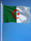 Bandera de Argelia 90 x 150 cm, color verde y blanco con media luna y estrella de poliéster resistente con ojales, bandera argelina para interior/exterior – Ideal para fiesta nacional – Planet Flag