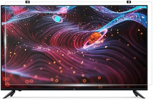 GTHTUHFD 65/70 Frameless TV Screen Protector Anti-Blue Light/Scratch Film, Reduce Eye Fatigue, for LCD LED OLED HDTV,70in,65in