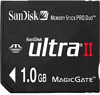 Sandisk Ultra® II Memory Stick PRO™ Duo 1GB MS Flash Memory Card 10MB/s 10MB/s 10MB/s