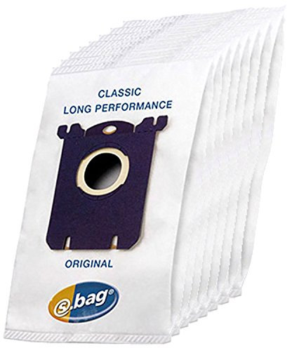 Menalux - véritable AEG UltraOne UltraSilencer Aspirateur SACS S-BAG Chiffon (Lot de 8 - E201 E201B)