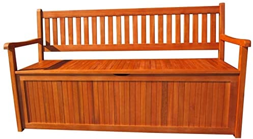 FRG Truhenbank BENITA 3-sitzer, Akazie