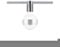 Paulmann URail Ceiling Socket 20W E27 chr dim