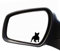 HR-WERBEDESIGN 2X Aufkleber Spiegel Französische Bulldogge Nummernschild Kennzeichen Dog Frenc
