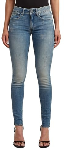 G-STAR RAW Damen Midge Zip Mid Skinny Jeans