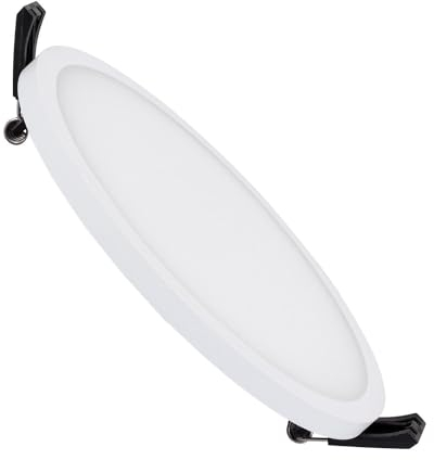 LEDKIA LIGHTING Placa LED 30W Circular High Lumen Corte Ø 205 mm 4000K Blanco Neutro