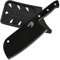 XYJ Full Tang Cuchillo Santoku de Acero Inoxidable Cuchillo de Chef serbio Nakiri de 7 Pulgadas con Protectores de Hoja
