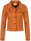 Rock Creek Damen Jeans Jacke Übergangs Jacke Denim Blouson Stretch Kurz Classic Jeansjacken Urban Stonewash D-401 Orange XS