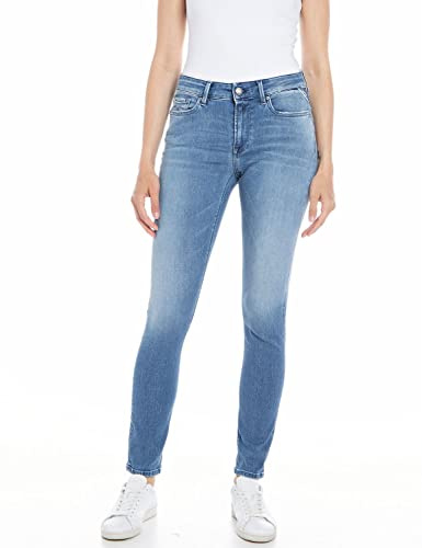 Replay Damen Jeans New Luz Skinny-Fit