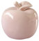 PRETYZOOM 1 x Apfel-Keramik-Ornament, Glasdekoration, Schreibtischdekoration, Eva-Äpfel, Figur, Urlaubsdekoration, Apfeldekoration, Pflanzendekoration, Schreibtischaufsatz, Heimdekoration,