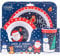 RSW INTERNATIONAL Christmas - Juego de 3 cuencos de melamina para Navidad, diseño de Papá Noel y amigos