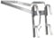DICN Heavy Duty Aluminium V-Type Ladder Stand Off Standoff Bracket Non-slip Easy to Install & Disassemble Ladder Accessory