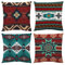 Kissenbezüge mit westlichem Indianer-Motiv, rustikales südwestliches Tribal-Design, bequeme Boho-Samtbezüge für Schlafzimmer, Bett, Outdoor, Couch, Sofa, 45,7 x 45,7 cm, 4 Stück