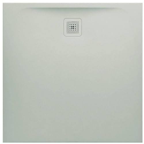 LAUFEN Pro Duschwanne, 1000x1000x33mm, superflach, 0, H2119520770001, Farbe: Hellgrau matt