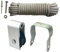 Folpus Extension Ladder Pulley Kit 40Feet Rope Sturdy Accessories