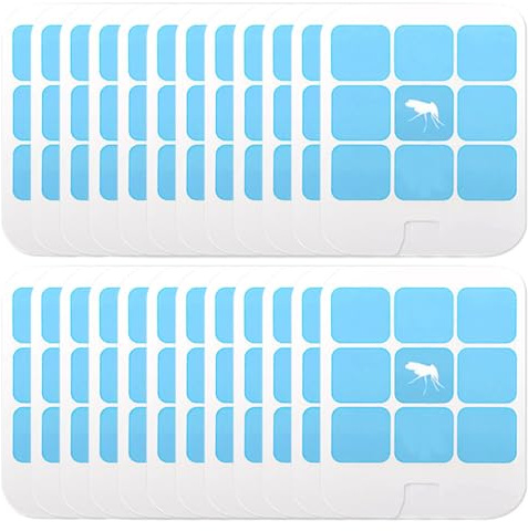 24 Pack Refill Compatible with Safer Home Fly Trap Refill, BAIMNOCM Plug in Bug Light Trap Refill