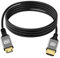 Qinlenyan 8k Hdmi-compatible Cable 60hz/120hz Mini to Ultra Thin Hd-compatible Tv Adapter 1m/2m/3m Flexible Slim Video for Computer 1M