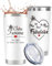 VivaJoy Cadeau Femme - 20 oz Travel Insulated Tumbler, Idee Cadeau Femme Élégant et Portable pour Toutes Occasions