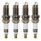 QKFTCSDW Kfz-Ersatz 4/6PCS 101905617C 0242236565 Zündkerze Kompatibel Mit VW Caddy Golf 5 6 Jetta A6 Polo 4 Polo 5 for Seat Altea Cordoba Ibiza Leon Toledo(6pcs)