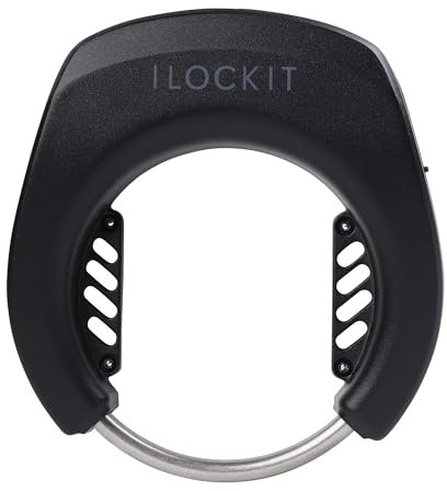 I LOCK IT PRO Rahmenschloss Fahrrad I Fahrradschloss mit GPS Live Tracking | Smartphone App | Smarte 110dB Alarmanlage | Speichenausweichung