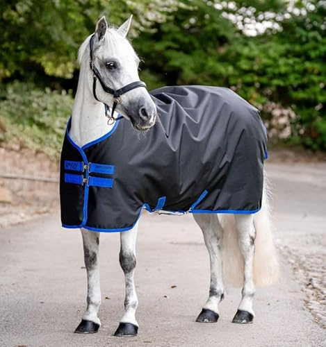 Horseware Amigo Ripstop 900D Pony Turnout 100g Weide Decke Dynasty Green/Navy & Silver :