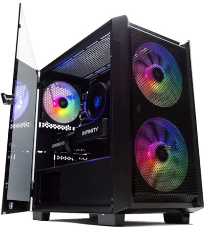 PcCom Lite Gaming PC Sobremesa Ryzen 5 5500 16GB RAM 1TB SSD RTX 5060 Ordenador Gaming para Full HD y 1440p
