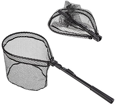 Lixada Fly Fishing Landing Net Wooden Handle Frame Catch (type4)
