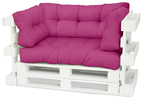 Spatium Coussin pour Palette Euro 120x80x15 Amaranth