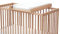 AT4 - ESSENTIEL Wickeltisch Lackierte Buche | Wickeltisch für Babybett 60x120cm | Sichere Installation | Leicht | Praktisch | Praktisch | Platzsparend