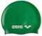 Arena Classic - Gorro de natación Unisex de Silicona Suave para Mujeres y Hombres, Entrenamiento intensivo y Carreras, cómodo, Antideslizante, Pelo Largo, Color Verde