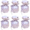 30 Stück Süßigkeiten Schachtel Hochzeit, Geschenkbox Gastgeschenk, Kleinen Schmuck Geschenkbox, Süßigkeiten Kästen Hochzeit mit Band für Hochzeit, Taufe, Party, Geburtstag (B)