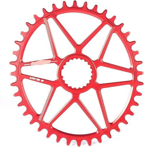 Plato,Plato ancho estrecho,Plato bicicleta de mont Plato,Plato de Bicicleta Plato de Bicicleta MTB Oval Redondo Estrecho Placa de Dientes Anchos Anillo de Cadena de Bicicleta de montaña Rueda de Caden