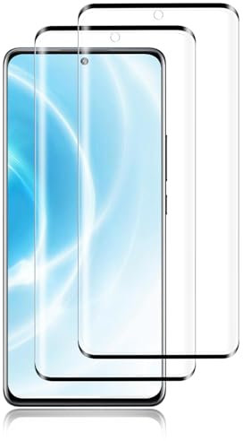 VideoSecu Schutzfolie für Panzerglas für Xiaomi 12/12X Schutzglas Displayschutzfolie, 2 Stück Panzer Schutz Glas für Xiaomi 12/12X Displayschutz Foile, 9H Blasenfrei für Xiaomi 12/12X Panzerglasfolie