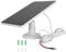 ASHATA 10W Solar Panel for Security Camera, Solar Panel Charging for Rings Video Doorbell 2 3 3 Plus 4 Plus, IP66 Waterproof, 360° Adjustable, Solar Panel for Outdoor Camera (CSP4W-O-W)