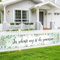 Kreatwow Frisch Verheiratet Deko Grün Der SchöNste Weg Ist Der Gemeinsame Gartenbanner Hochzeit Deko Just Married Banner Newly Married Decorations Hochzeit Outdoor Garten Banner Verlobung Brautparty
