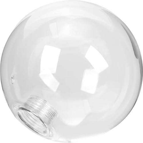 Clear Glass Round Ball Lamp Shade Cover 10cm G9 LED 20mm Hole Screw Threaded for Habitat Ceiling Light Chandelier 100mm