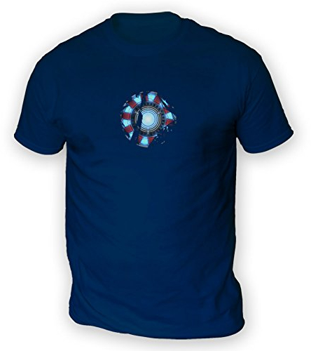 Arc Reactor Mens T-Shirt [Navy XL]
