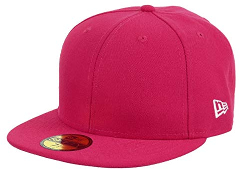 New era Blank Pink 59Fifty Basecap - 7 1/4-58cm (L)
