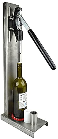 L-Typ-Rotwein-Flaschenverschluss, Maschine, Weinflaschenverschluss, Edelstahl, Korkverschluss, Maschine, Dichtmaschine, Bierdeckelmaschine