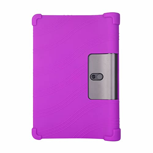 MOOPW Funda para Lenovo Yoga Smart Tab/Yoga Tab 5 YT-X705F 10.1 Pulgada Tablet 2019 Blando Silicona Soporte Ligero Caucho Protector Fundas Blandas