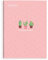 Novilla Miquelrius - Spiralblock A5-80 Blatt 90 g - Linien 7 mm - 1 farbiger Streifen - Laminiertes Hardcover - Kaktus Rosa