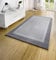 Hanse Home Teppich Läufer Band 120x170cm – Teppichläufer Weicher Kurzflor Teppich Modernes Design Läufer für Flur, Schlafzimmer, Kinderzimmer, Badezimmer, Wohnzimmer, Küche Dekoläufer – Light Grey