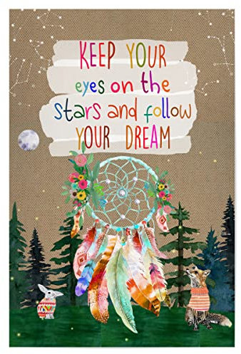 artboxONE Poster 30x20 cm Für Kinder Bunter Traumfänger - Bild Dreamcatcher Collage Dreamcatcher