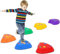 Stepping Stones for Kids Balance River Stones for Promoting Children's Coordination Skills Sensory Play Equipment Toys Toddler Ages 3 4 5 6 7 8 Years