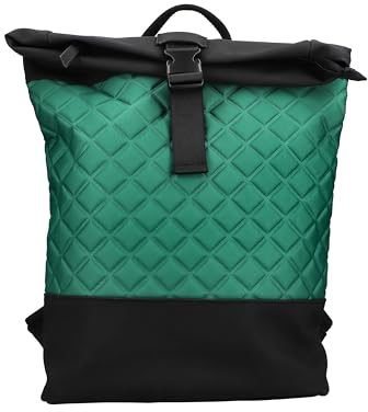 Rieker Damen H1550 Cityrucksack, grün