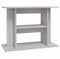vidaXL Aquariumständer, Aquarium Unterschrank mit viel Stauraum, Aquarium Tisch mit Stabiler Oberplatte, Aquariumschrank Aquarium Halter, Grau Sonoma Holzwerkstoff