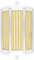 Ampoule LED R7S 118 mm à intensité variable 50 W J118 Projecteur 220 V Double extrémité 5000 lm Équivalent halogène 500 W pour projecteur d'éclairage domestique (3000 K-blanc)